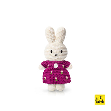 Miffy 米飛和她的櫻桃紅鬱金香洋裝