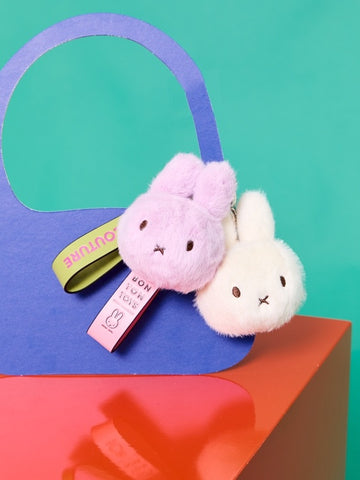 Bon Ton Toys | ECO Fuzzy Miffy 米飛 絨毛 包包 掛飾 11 cm